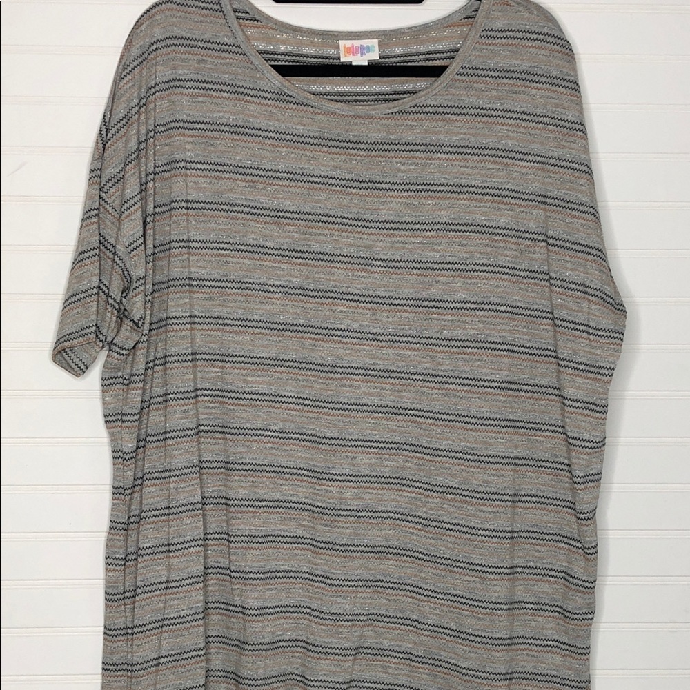 LuLaRoe Metallic Thread Irma